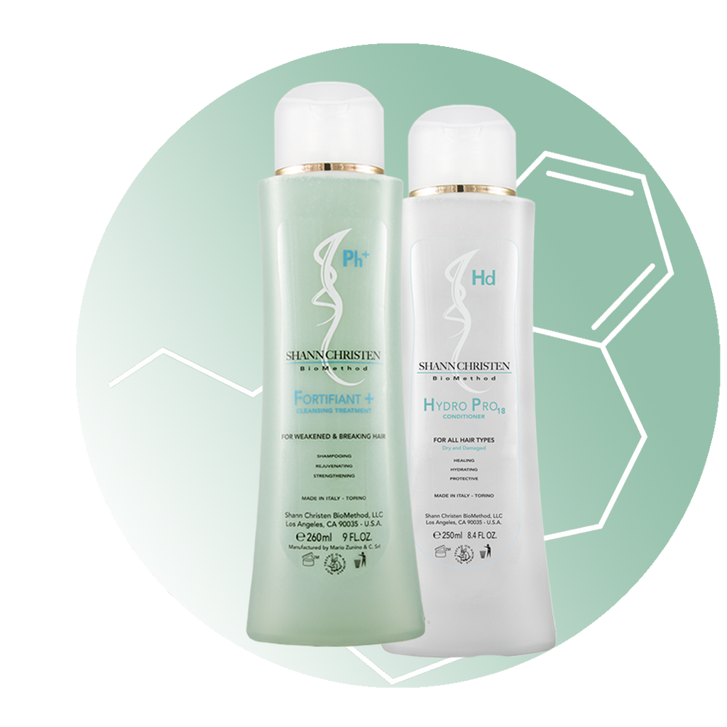 Bundle Fortifiant+ Cleansing Shampoo & Hydro Pro18 Conditioner