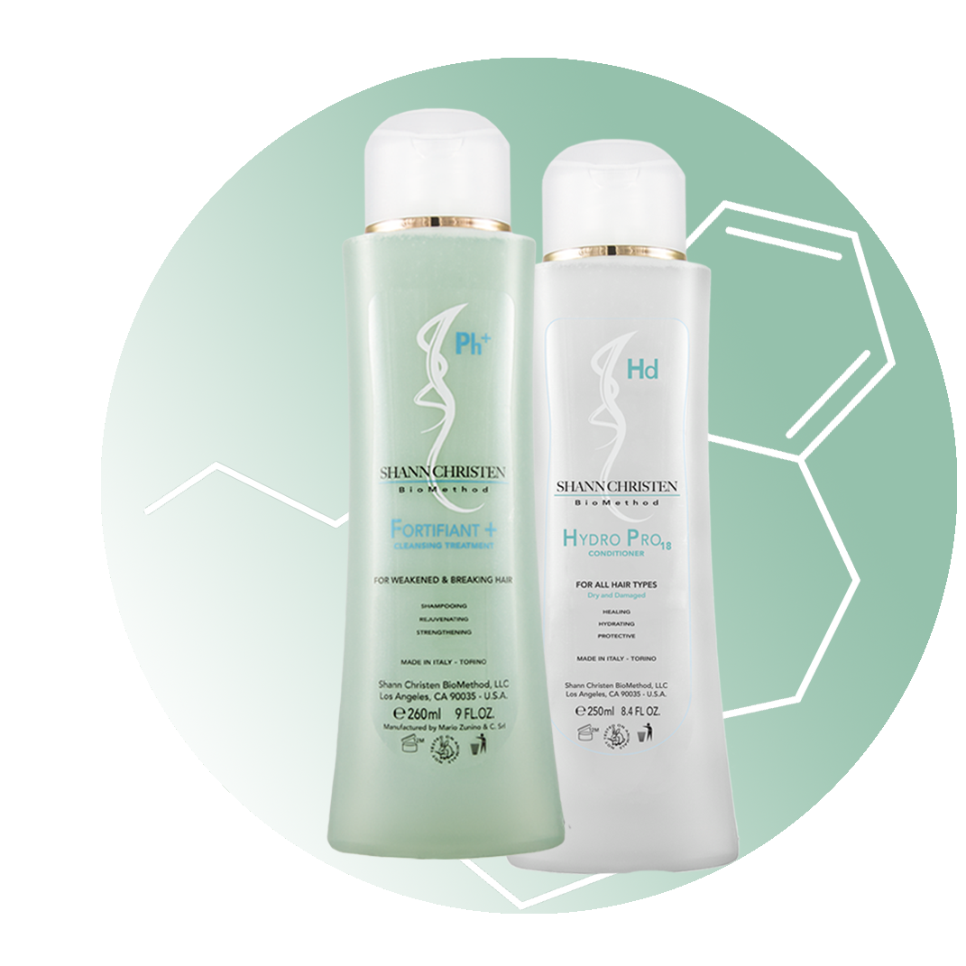 Bundle Fortifiant+ Cleansing Shampoo & Hydro Pro18 Conditioner